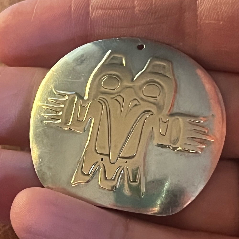 925 14k First Nations pendant